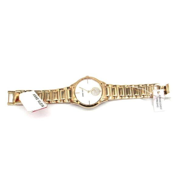 Anne Klein Women's Analog Dial Quartz Genuine Wrist Watch in Gold Color - Picture 1 of 4